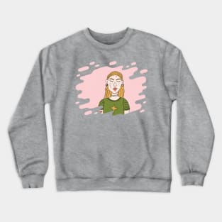 A Girl From Next Door Crewneck Sweatshirt